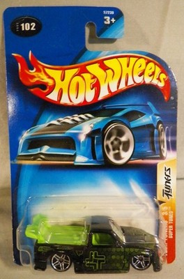 Hot Wheels Mattel Diecast Car 2003 102 SUPER TUNED Tech Tuners Series # 3 MOC