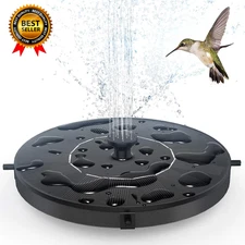Solar Fountain Floating Solar Powered Water Fountain Pump for Bird Bath
