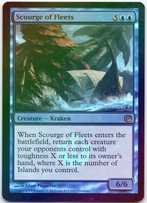 Scourge of Fleets Foil P Prerelease Cards 51 LP