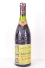 châteauneuf du pape gustave chausse les combes (capsule abîmée) rouge 1984