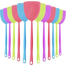Ram® 12 Pack Fly Swatter Catcher Insect Mosquito Wasp Pest Control Multi