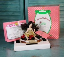 Paradise Galleries Little Flower Fairies Christmas Holly Miniature Doll NIB New