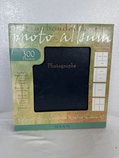 VINTAGE Holson photo albums Holds 300 Photos Nordic Blue
