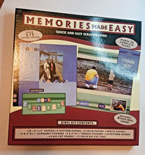 NEW Memories Made Easy Quick  Easy Scrapbooking, All in One, Create 30 Pages