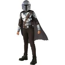 The Mandalorian Star Wars Kinderkostüm Fasching Verkleidung mit Maske und Umhang