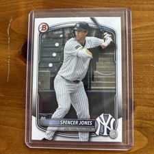 SPENCER JONES  YANKEES  2025 BOWMAN DRAFT #BD-9
