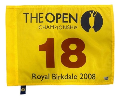 2008 Open Championship Royal Birkdale PGA Issued Golf Flag Fanatics