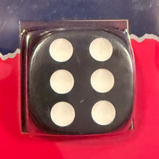 Black Dice Shift Knob Includes Hardware New Old Stock