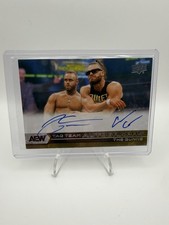 2024 Black Diamond AEW Upper Deck Dual Auto Austin Colten Gunn The Gunns AA-TG