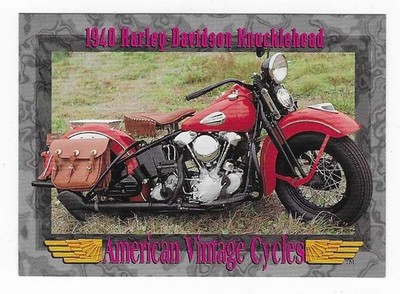 1993 American Vtg Cycles Harley-Davidson 1940 Knucklehead Series II #114