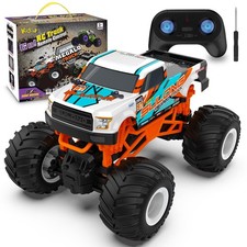 Remote Control Car, 1:16 Scale RC Monster Truck for Boys, 2.4 GHz All Terrain RC