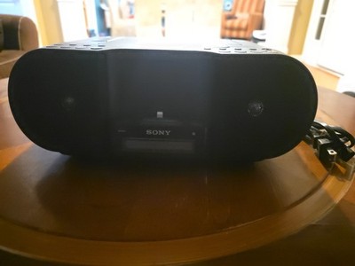 Sony Personal Audio System ZS-S3iPN iPhone Dock CD Player AM/FM Radio -Tested 