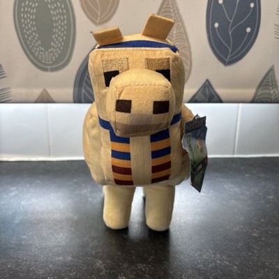 Mattel Minecraft Mojang Wandering Trader Lama Plüschtier Kuscheltier, siehe Beschreibung 