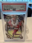2024 Select Jayden Daniels Rookie Die-Cut Silver Prizm #217 PSA 10