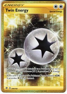 Twin Energy 209/192 Secret Rare Rebel Clash