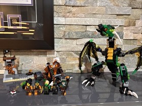 LEGO NINJAGO: The Green NRG Dragon (70593) 100% Complete!!
