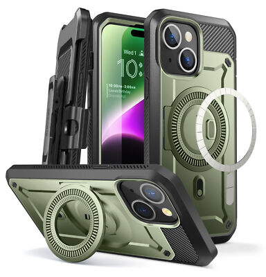 SUPCASE UBPro MagSafe Case for iPhone 15+ Plus 6.7'' / iPhone 15 6.1'' Stand Cover
