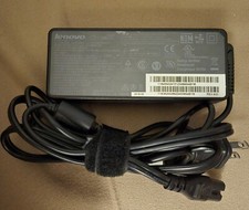 Original LENOVO ADLX90NLC2A 20V 4.5A 90W Charger Square Tip TESTED FREE SHIP
