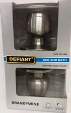 Defiant Bed And Bath Stainless Steel Finish Door Knob 1008 974 360