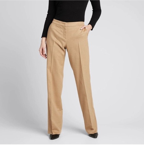 Max Mara Pescia Camel Hair Straight Leg 