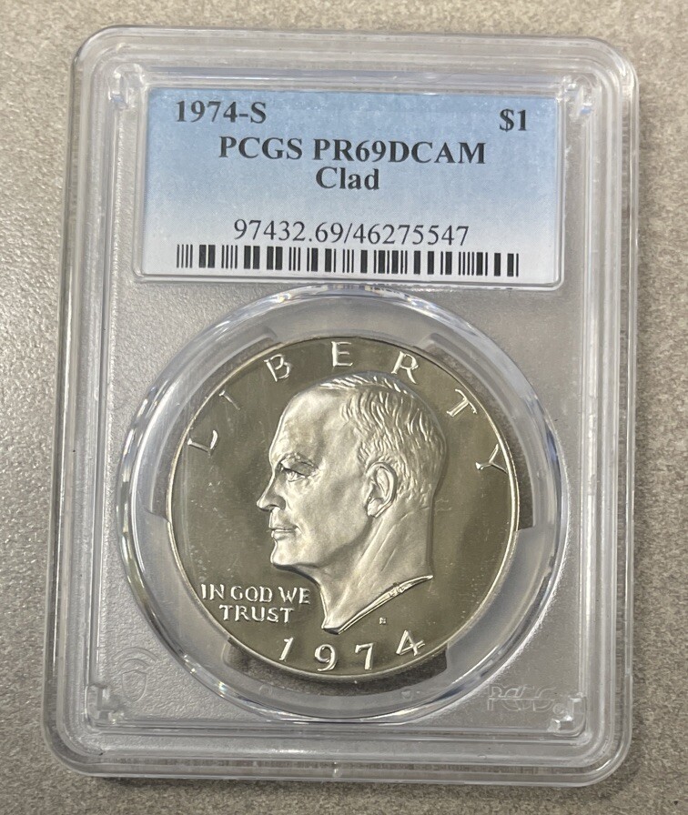 PCGS MS66 1974-S アイゼンハワー銀貨 $1 PCGS MS66 1974-S アイゼンハワー銀貨 $1 - メルカリ