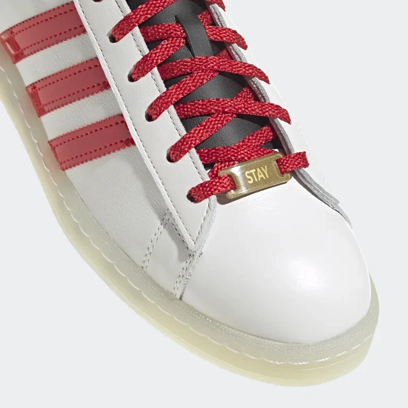 Mens CAMPUS HOWLIN&#039; RAY&#039;S SHOES Chalk White Vivid Red Core Black | eBay