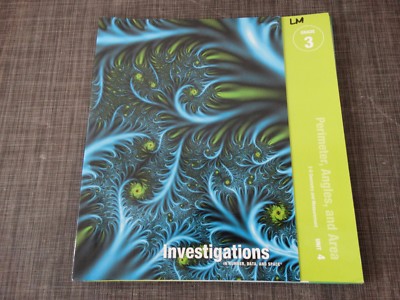 Pearson Investigations In Number, Data, and Space Grade 3 Unit 4