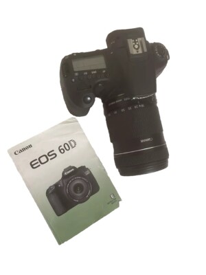 Canon EOS D60 with EFS 18-135 mm Image Stabilizer Lens and Canon Lens EF 50mm