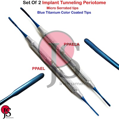 Periotome Tunneling Gum Lift PPAEL PPAELA Dental PDL Periodontal Ligament 2PCS