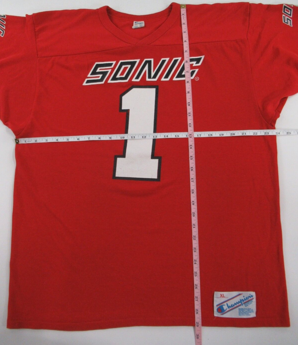 VTG Rare 80's Champion Rochester NY Sonic Football Jersey VTG Rare 80's Champion Rochester NY Sonic Football Jersey