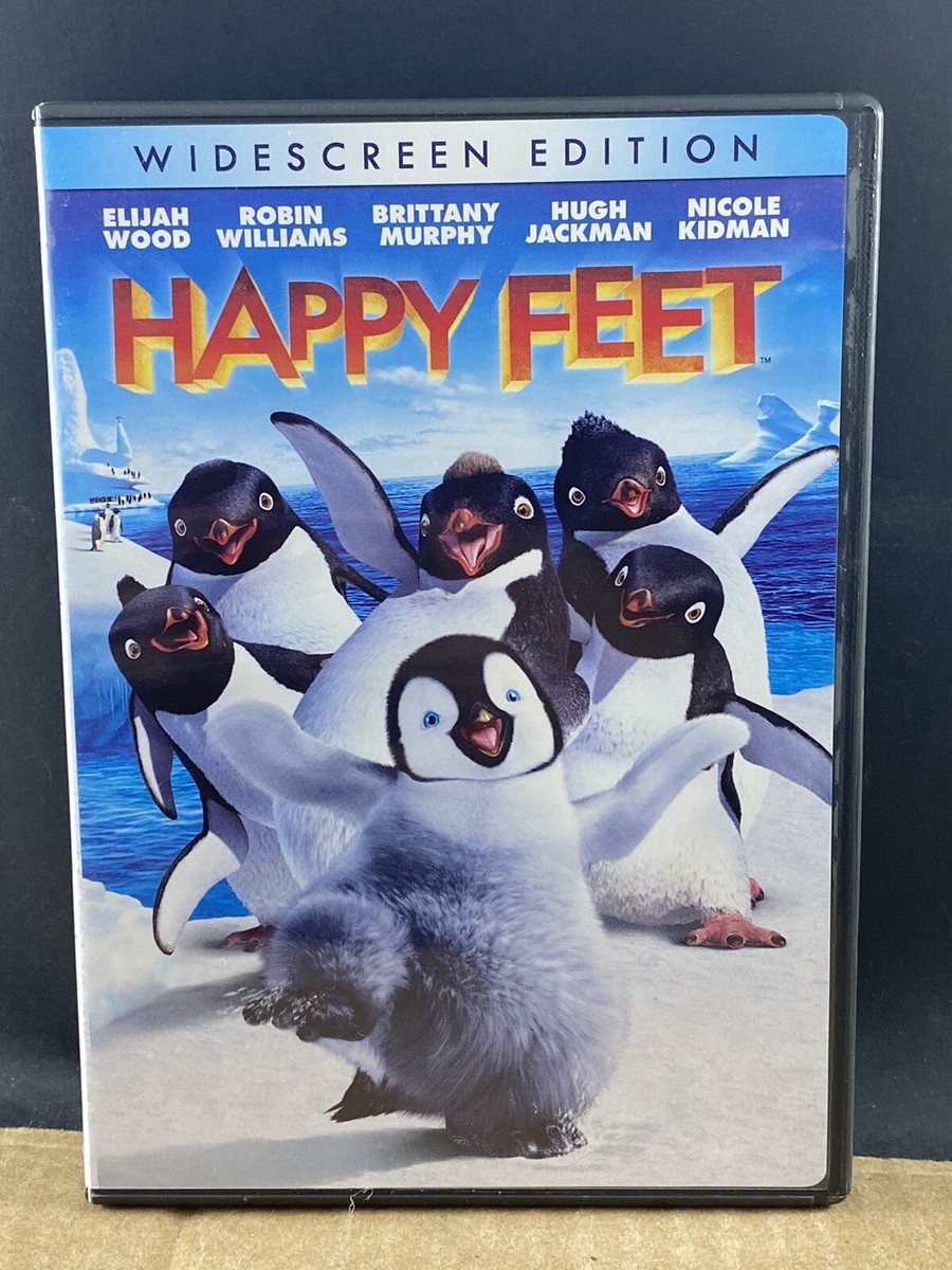 Happy Feet Widescreen DVD, MULTIPLE DVD'S SHIP FREE!
