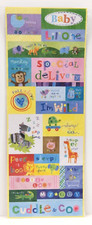 Newborn Baby Girl Boy Toddler Colorful Stickers Crafts Embossed Multicolor