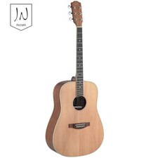 J.n Guitars Asy-d Asyla Series Dreadnought Spruce Top Acoustic Guitar Natural