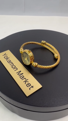 GUCCI腕時計 2700.2.L ブラックゴールドレディースグッチ BRAND NEW ] Vintage Gucci 2700.2.L Swiss Gold Women's Quartz Watch