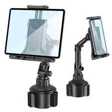 Soporte para iPad para coche, soporte para teléfono con forma de vaso