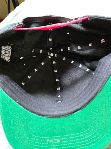 Sombrero SnapBack Super Mario Bros Planta Piraña en Túnel Oficial Nintendo 2018 - Imagen 8 de 8