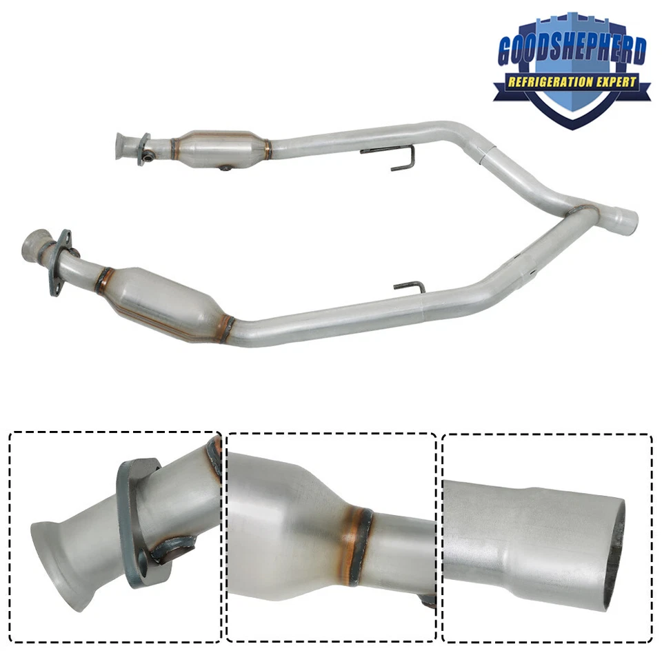 Каталитический преобразователь для выхлопной трубы V6 Y для Ford Mustang 2005-2010 годов выпуска 4,0 л прямая посадка - Изображение 2 из 4