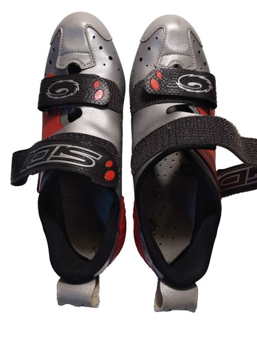 SiDi Ergo 2 Carbon 41 EU / US 7.5 Mens road shoe black mesh 3-bolt
