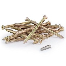 MULTI-FIX ALL PURPOSE CONCRETE DOOR & WINDOW FRAME FIXING SCREWS  (FREE BIT)