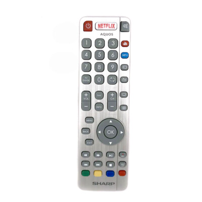 Neu Original SHW/RMC/0116 für Sharp Aquos Netflix TV-Fernbedienung LC-49CFF5221