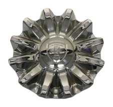 USED Borghini Chrome Wheel Center Cap CS420-E6P