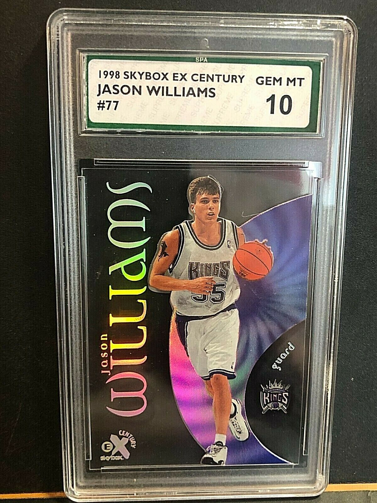 NBA SkyBox Auto Jason Williams Rookie