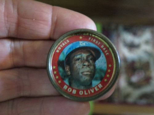 LOT of 22 metal TOPPS Baseball coins vintage 1960's 1970 Jackson Alou McGlothlin - Picture 13 of 24