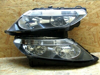 2005 2010 JDM HONDA AIRWAVE GJ 1 GJ2 BLK HOUSING HEADLIGHT SET FACTORY OEM