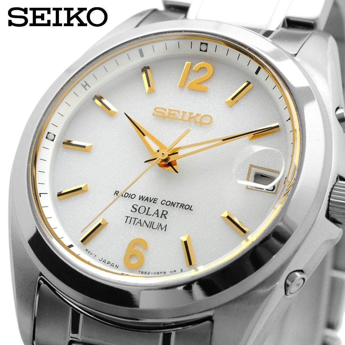 SEIKO SELECTION SBTM227 Titanium Solar Radio Analog Men's SEIKO SELECTION SBTM227 Titanium Solar Radio Analog Men's