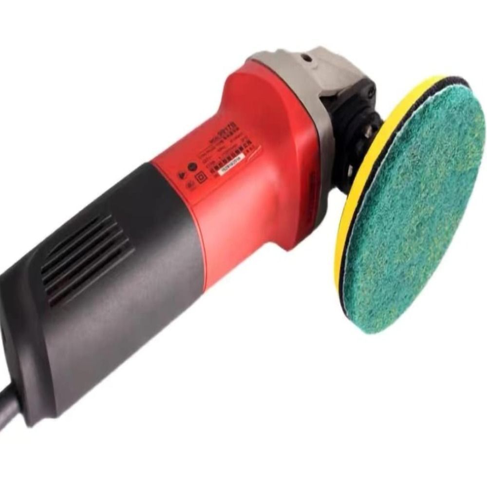 6pcs Green 180 Grit Drill Scuff Pads for Furniture Automotive Cleaning