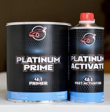 Platinum Prime 4:1 2K Urethane high Build Primer & Sealer GALLON Kit w/Hardener!