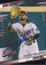Donta' Williams Signed IP 2024 Bowie BaySox Card #10 Washington Nationals!