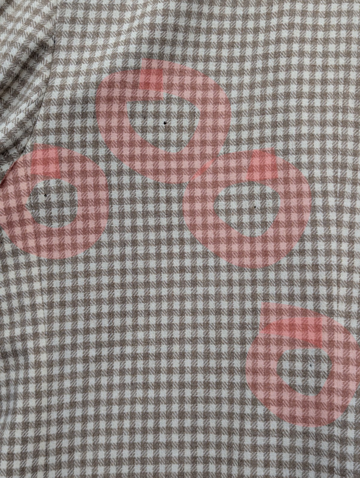 VTG Pendleton Blazer Womens 12 Tall 100% Wool Academia Preppy Check Tweed Beige