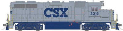 Rapido ~ HO Scale ~ EMD GP38 Low Nose ~ Standard DC ~ CSX #2015~ 38009